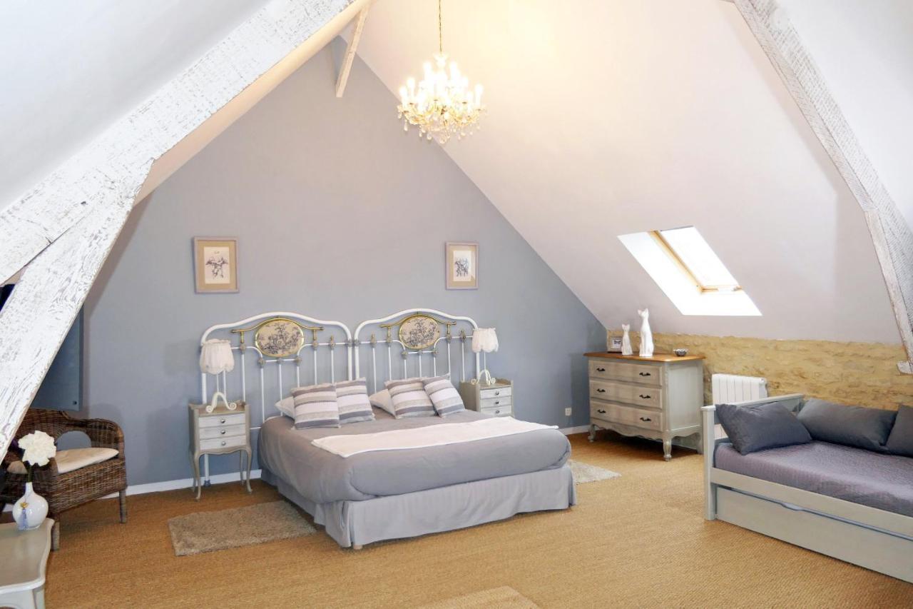 Bed and Breakfast Les Perelles Saint-Vigor-le-Grand Exterior foto