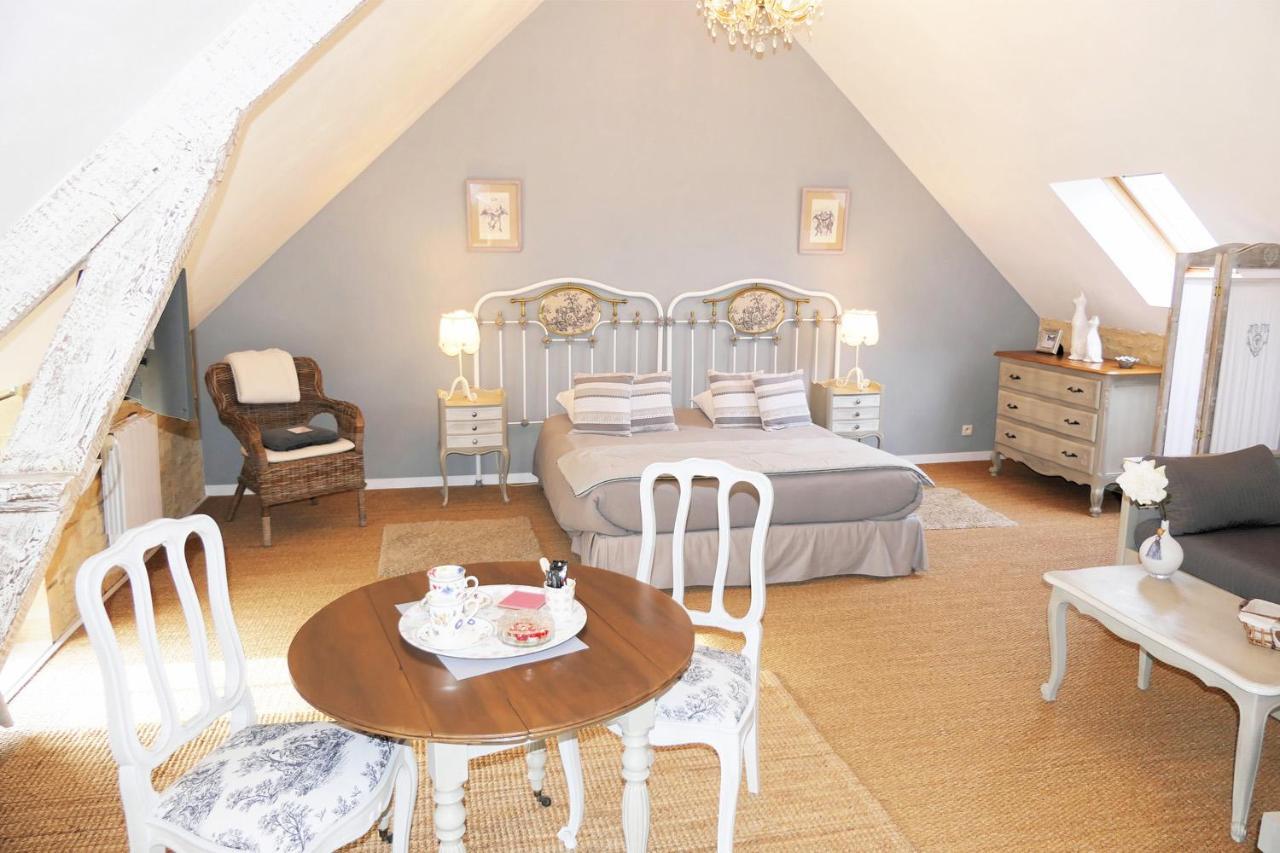Bed and Breakfast Les Perelles Saint-Vigor-le-Grand Exterior foto