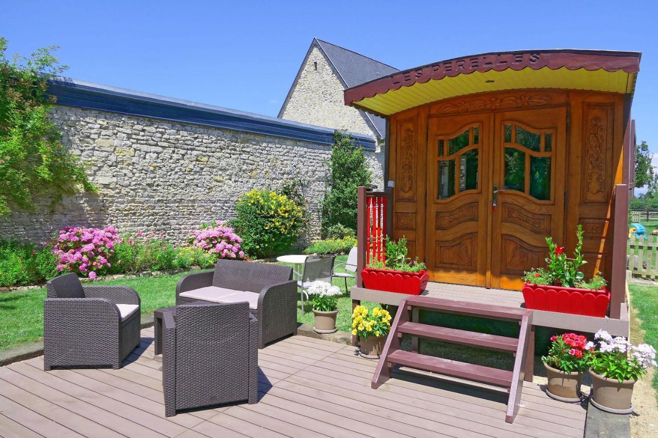 Bed and Breakfast Les Perelles Saint-Vigor-le-Grand Exterior foto